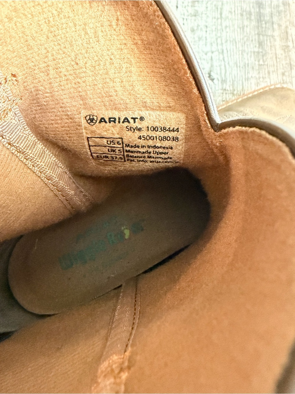 Ariat Kids Storm Western Boot, Brown - Picture 3 of 13